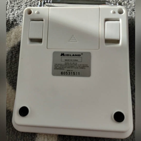 MIDLAND SAME All Hazards Weather Alert Radio Warning NOAA Alarm WR-100 - Picture 6 of 6